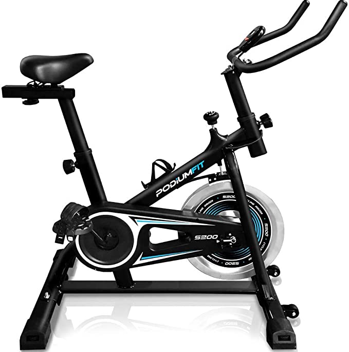 Bicicleta Ergometrica Spinning PodiumFit S200 Silenciosa 1