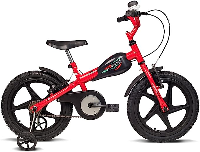 Bicicleta Infantil Verden VR 600 Aro 16 com rodinhas e buzina