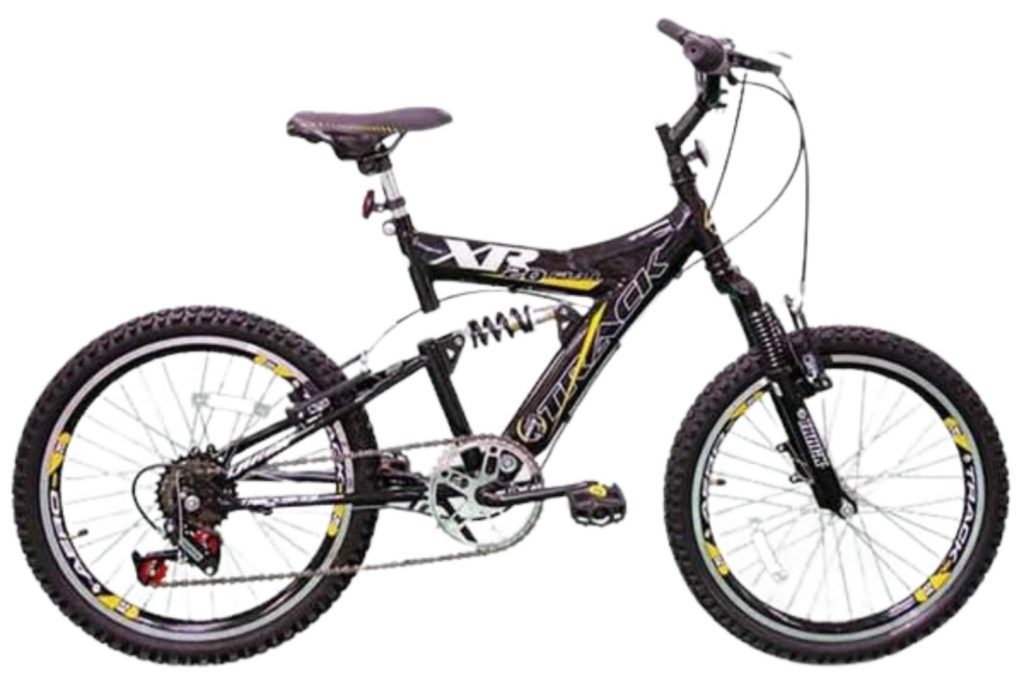 Bicicleta Track Bikes Aro 20 Xr 20 6v Dupla Suspensao