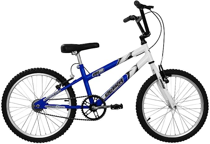 ULTRA BIKE Bicicleta Bicolor Rebaixada Aro 20 Infantil Azul