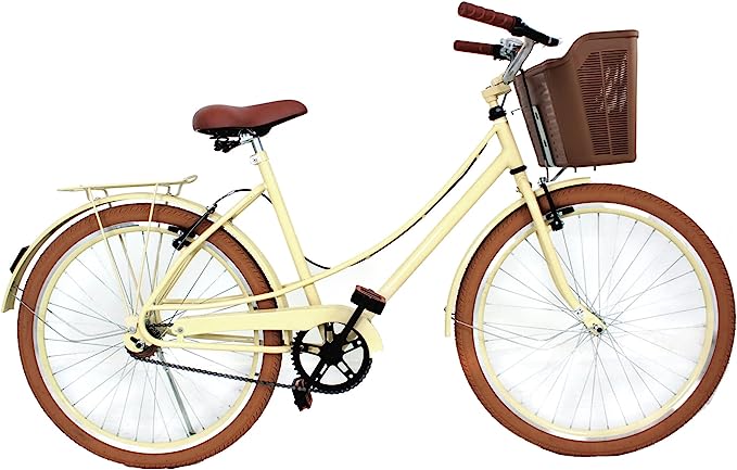 Bicicleta Vintage Retro Food Bike Antiga Ceci Linda Creme