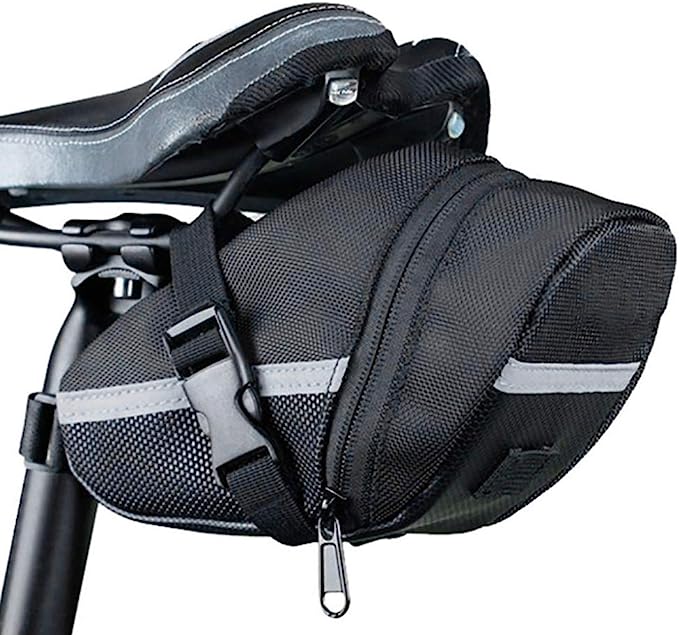 Bolsa de bicicleta Romacci Bolsa de selim para bicicleta a prova de chuva tira reflexiva grande ty MTB acessorios para bolsa de bicicleta