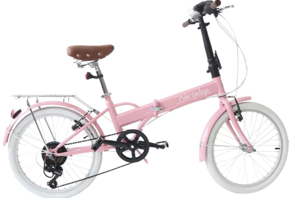 Bicicleta Dobravel Fenix Rosa Ligth – Kit Marcha Shimano – 6 Velocidades