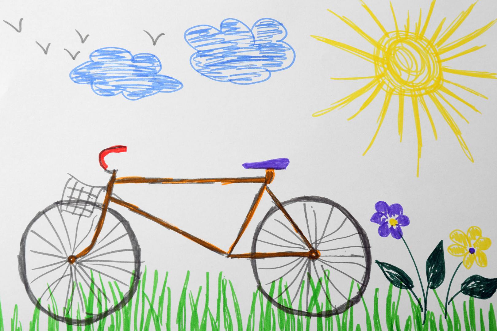 Como desenhar uma bicicleta | 5 vídeos para iniciantes