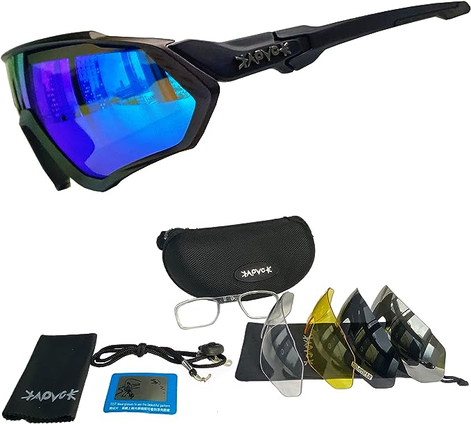 Kapvoe quente tr90 ciclismo oculos de sol MTB esportes polarizados ciclismo oculos oculos de oculos