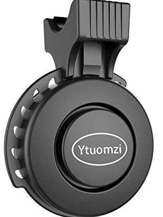 Ytuomzi Buzina de bicicleta eletrica recarregavel por USB 120 db alarme de ciclismo invisivel buzina alta a prova dagua anel de alerta de 3 modos para mountain bike scooters guidao 22 318 mm edited 2