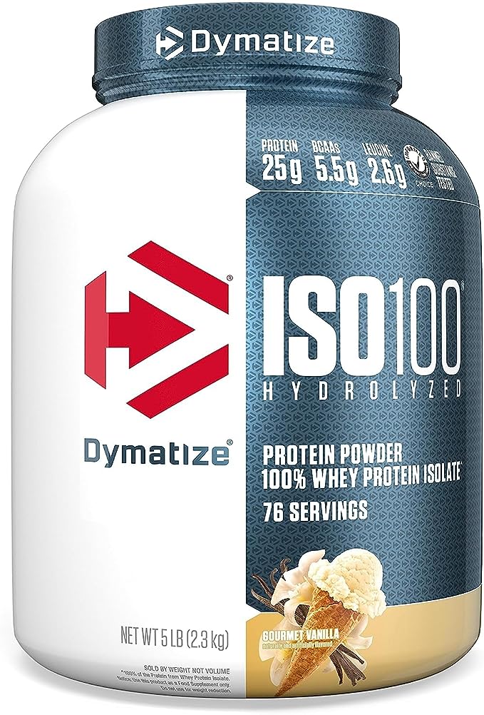 Iso 100 100 Hydrolyzed 23Kg Sabor Gourmet Vanilla Dymatize Nutrition