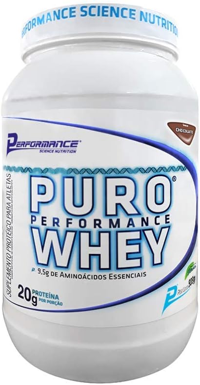 Puro Performance Whey 909G Sabor Natural Performance Nutrition