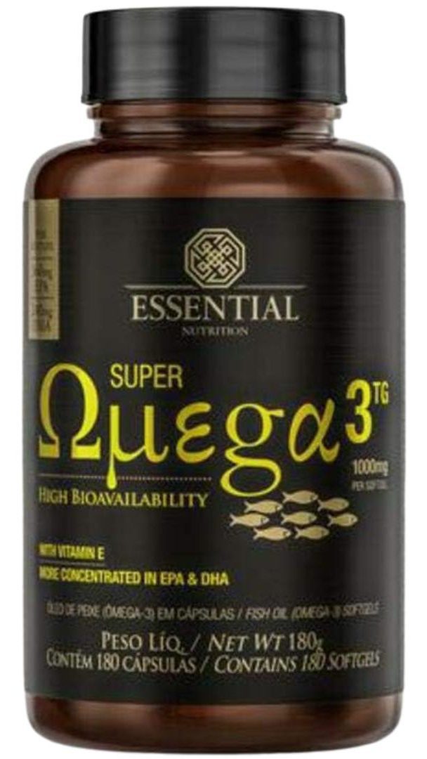 Super Omega 3 180 Capsulas Essential Nutrition edited