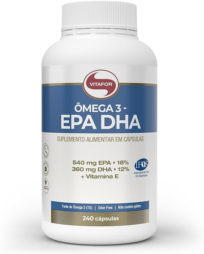 Vitafor Omega 3 EPA DHA 240 Capsulas