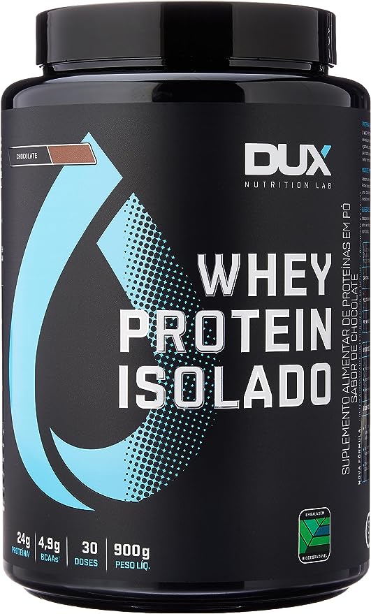 Whey Protein Isolado Dux Nutrition Sabor Chocolate 900g